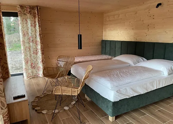 Glamping Challet Slunecno Cesky Raj Campsite Dobsin